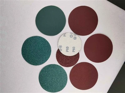 روی دیسک های سنباده نوار چسب بچسبانید